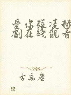 爱你张凌赫电视剧在线观看第9集免费封面