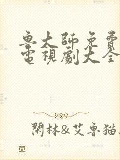 鲁大师免费观看电视剧大全在线观看