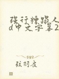 强行糟蹋人妻hd中文字幕2