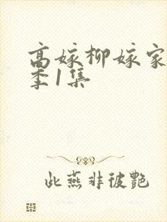 高嫁柳嫁家第二季1集