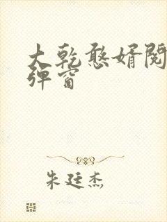 大乾憨婿阅读无弹窗