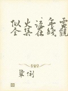 似火流年电视剧全集在线观看高清