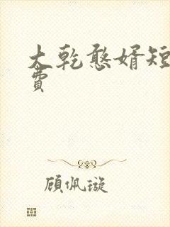 大乾憨婿短剧免费