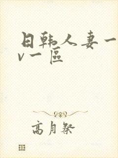 日韩人妻一级av一区