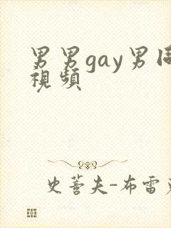 男男gay男同视频