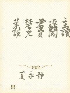叶楚君瑶主角小说免费阅读无弹窗