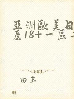 亚洲欧美日韩国产18+一区二区