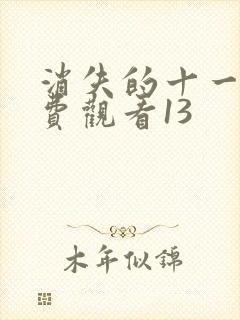 消失的十一层免费观看13