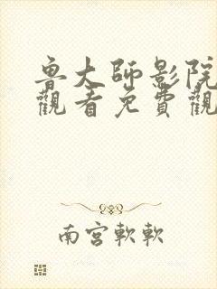 鲁大师影院在线观看免费观看电视剧