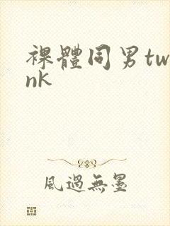 裸体同男twink封面