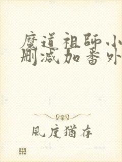 魔道祖师小说无删减加番外封面