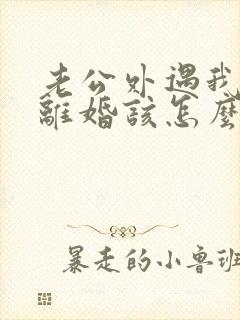 老公外遇我不想离婚该怎么做封面