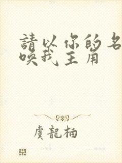 请以你的名字呼唤我主角
