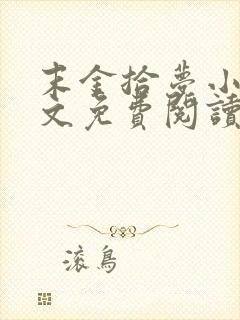 末金拾梦小说全文免费阅读