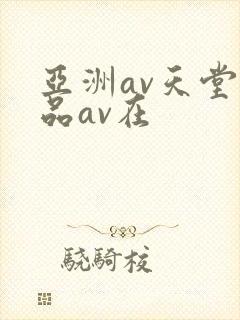 亚洲av天堂精品av在