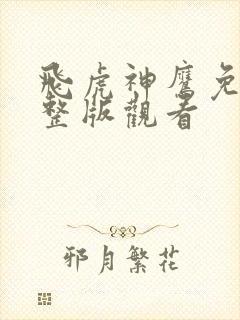 飞虎神鹰免费完整版观看封面