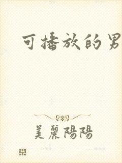 可播放的男同