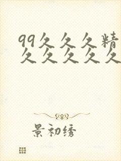 99久久久精品久久久久久