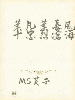 叶凡叶长风一门十忠烈沧海残阳