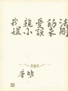 我亲爱的法医小姐小说未删减版封面