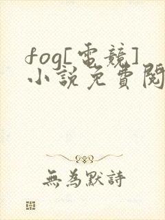 fog[电竞]小说免费阅读封面
