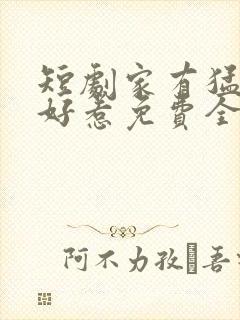 短剧家有猛妹不好惹免费全集播放