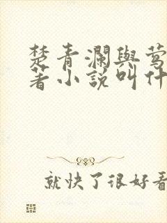 楚青澜与莺桃原著小说叫什么