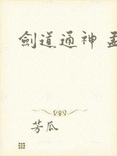 剑道通神 孟凡