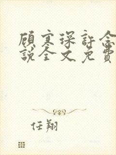 顾寒琛许念微小说全文免费阅读全文