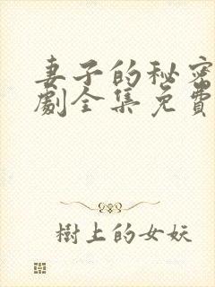 妻子的秘密电视剧全集免费观看西瓜