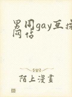 男同gay互操网站