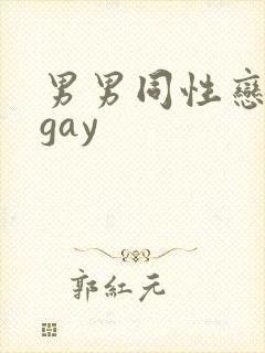 男男同性恋视频gay
