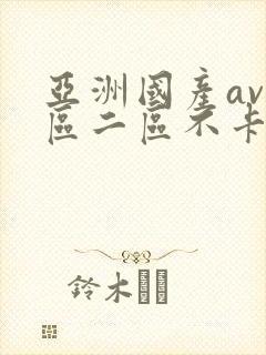 亚洲国产av一区二区不卡