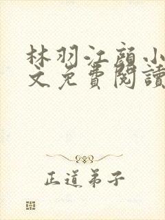 林羽江颜小说全文免费阅读顶点2461