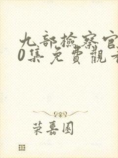 九部检察官第40集免费观看