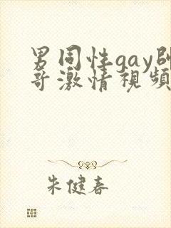 男同性gay帅哥激情视频