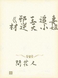 《邪王追妻:废材逆天小姐封面