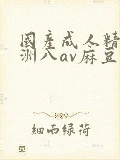 国产成人精品亚洲八av麻豆封面