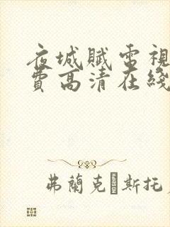 夜城赋电视剧免费高清在线观看全集封面