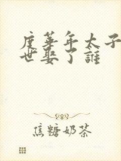度华年太子第二世娶了谁