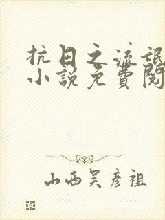 抗日之流氓部队小说免费阅读