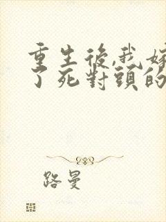 重生后,我嫁给了死对头的未婚夫全