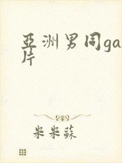 亚洲男同gay片