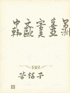 中文字幕另类日韩欧美亚洲嫩草