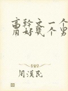 高干文一个女主角好几个男主