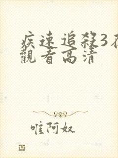 疾速追杀3在线观看高清