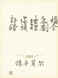 许你地久婚长王皓祯短剧全集免费观看