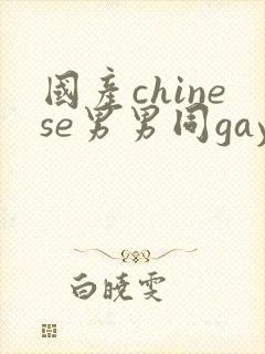 国产chinese男男同gaygay网站