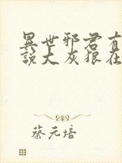 异世邪君有声小说大灰狼在线收听