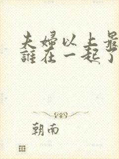 夫妇以上最后和谁在一起了